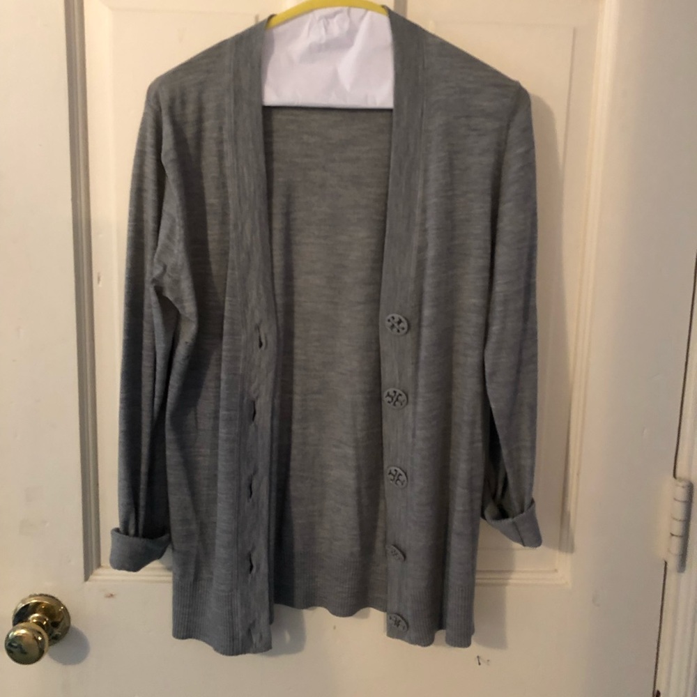 Gray sweater